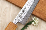Couteau universel japonais artisanal Wusaki Yaketa AUS10 damas 15cm