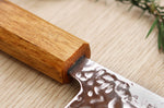 Couteau de chef japonais artisanal Wusaki Yaketa AUS10 damas 24cm