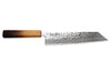 Couteau de chef kiritsuke 21cm japonais artisanal Wusaki Yaketa AUS10 damas