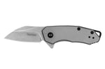 Couteau pliant Kershaw Rate KS.1408 manche en acier inoxydable 7,6cm