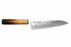 Couteau de chef japonais artisanal Wusaki Yaketa AUS10 damas 18cm