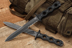 Couteau Benchmade SOCP 185BK lame en inox 18cm manche ajouré en G10 noir avec étui