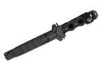Couteau Benchmade SOCP 185BK lame en inox 18cm manche ajouré en G10 noir avec étui
