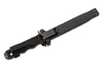 Couteau Benchmade SOCP 185BK lame en inox 18cm manche ajouré en G10 noir avec étui
