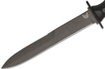 Couteau Benchmade SOCP 185BK lame en inox 18cm manche ajouré en G10 noir avec étui