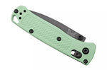Couteau pliant Benchmade Mini Bugout Sea Foam 533GY-06 lame noire manche Grivory vert 9,4cm