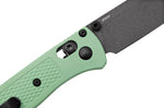 Couteau pliant Benchmade Mini Bugout Sea Foam 533GY-06 lame noire manche Grivory vert 9,4cm