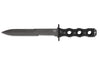 Couteau Benchmade SOCP 185SBK lame semi-dentée 18cm manche ajouré en G10 noir avec étui