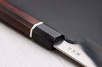 Couteau de chef 21cm japonais artisanal Sukenari HAP40 San Maï manche en bois de rose