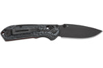 Couteau pliant Benchmade Mini Freek 565BK-02 lame noire manche G10 multicolore 10,3cm