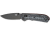 Couteau pliant Benchmade Mini Freek 565BK-02 lame noire manche G10 multicolore 10,3cm