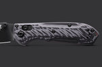 Couteau pliant Benchmade Mini Freek 565BK-02 lame noire manche G10 multicolore 10,3cm