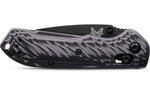 Couteau pliant Benchmade Mini Freek 565BK-02 lame noire manche G10 multicolore 10,3cm
