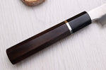 Couteau universel 16,5cm japonais artisanal Sukenari HAP40 San Maï manche en bois de rose