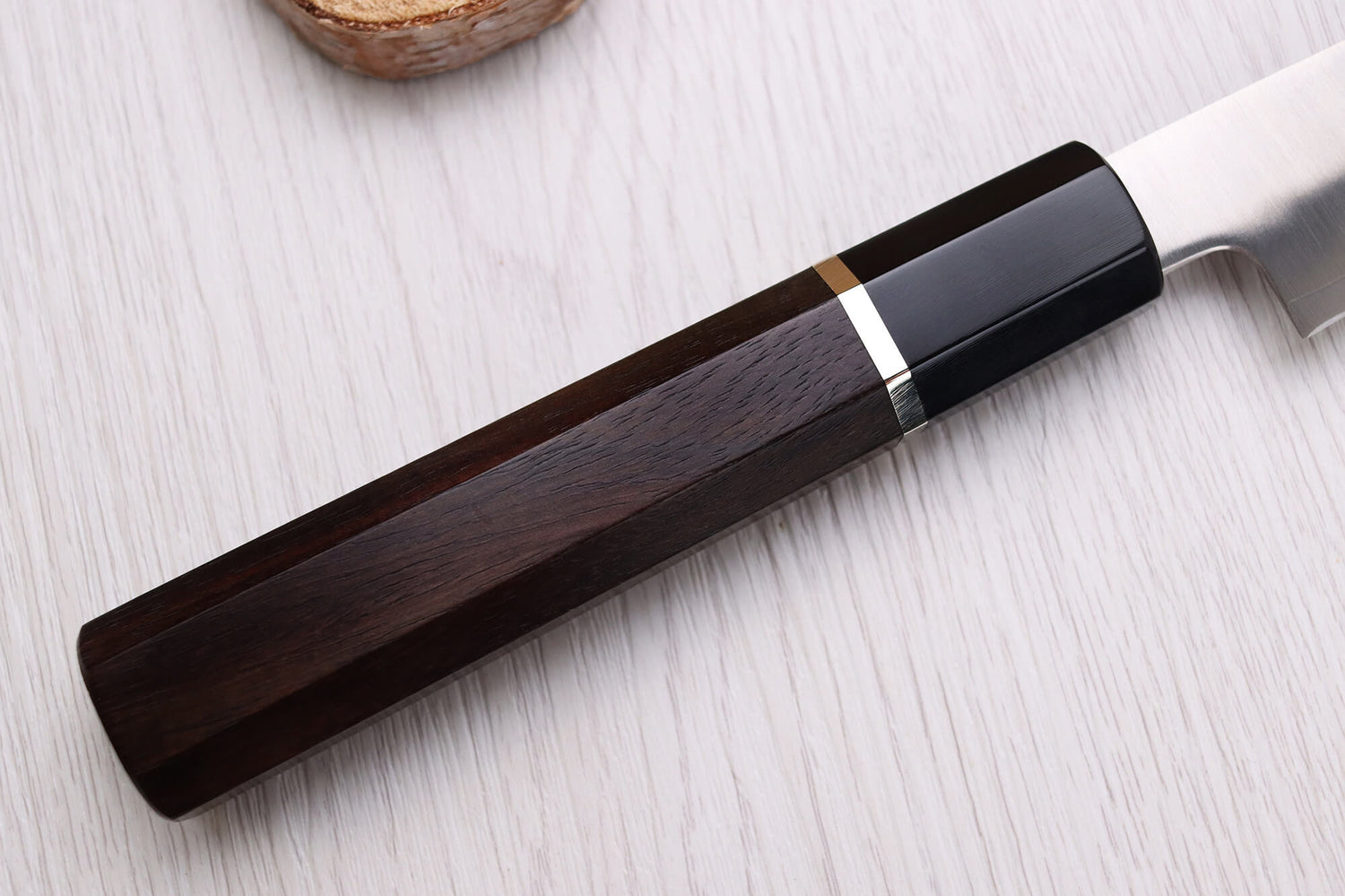 Couteau universel 16,5cm japonais artisanal Sukenari HAP40 San Maï manche en bois de rose