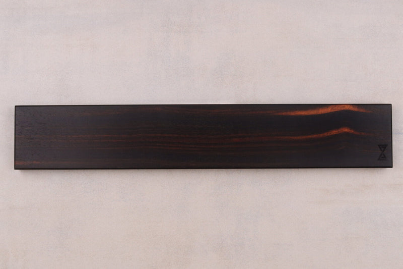 Barre aimantée artisanale Essences Creations en ébène de Macassar 45cm 6 places - N°4