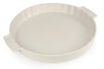 Plat à tarte Peugeot Appolia en céramique écru diamètre 30cm