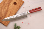 Couteau de chef Wusaki Pakka X50 20cm manche pakkawood