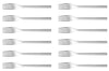 Set de 12 fourchettes à dessert Comas Oak en acier inoxydable 16cm