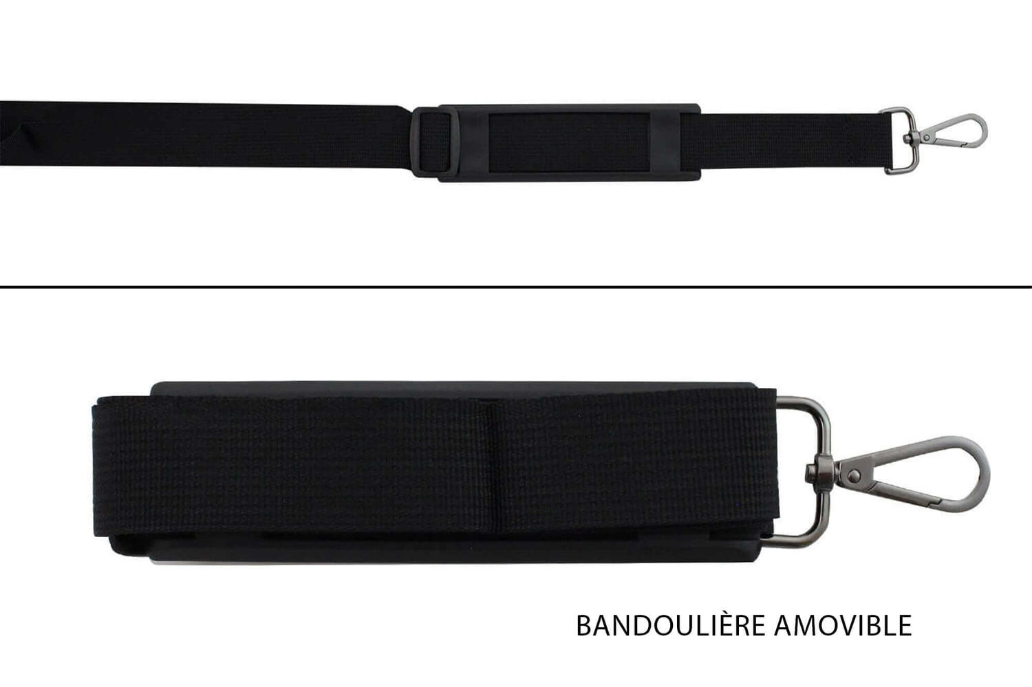 Mallette vide Wusaki bleue pour 21 couteaux et ustensiles + 1 grande poche de rangement