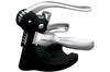 Tire-bouchon à levier Arcos avec coupe-capsule en alliage de zinc et ABS noir 26cm