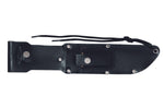 Couteau Bowie Herbertz 101018 lame 18cm manche en cuir + étui en cuir + pierre à aiguiser
