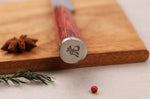 Coffret 3 couteaux Wusaki Pakka X50 pakkawood Santoku + Universel + Office