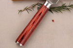 Coffret 2 couteaux Wusaki Pakka X50 pakkawood Santoku + Office
