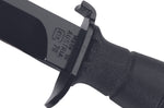 Couteau Herbertz 100617 lame 16,5cm manche polymère noir + étui