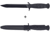 Couteau Herbertz 100617 lame 16,5cm manche polymère noir + étui