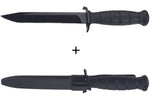 Couteau Herbertz 100617 lame 16,5cm manche polymère noir + étui