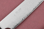Couteau sujihiki kiritsuke 24cm japonais artisanal Yuzo Damas VG10