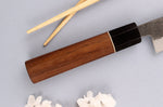 Couteau kiritsuke 15cm japonais artisanal Yuzo Black Nashiji
