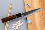 Couteau universel 12cm japonais artisanal Yuzo Black Nashiji