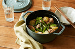 Cocotte Staub ronde en fonte émaillée Eucalyptus