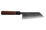 Couteau ko-bunka 13,5cm japonais artisanal Yuzo Black Nashiji