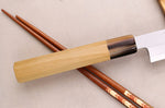 Couteau sakimaru takohiki 27cm japonais artisanal Yoshihiro Hongasumi White 2 steel