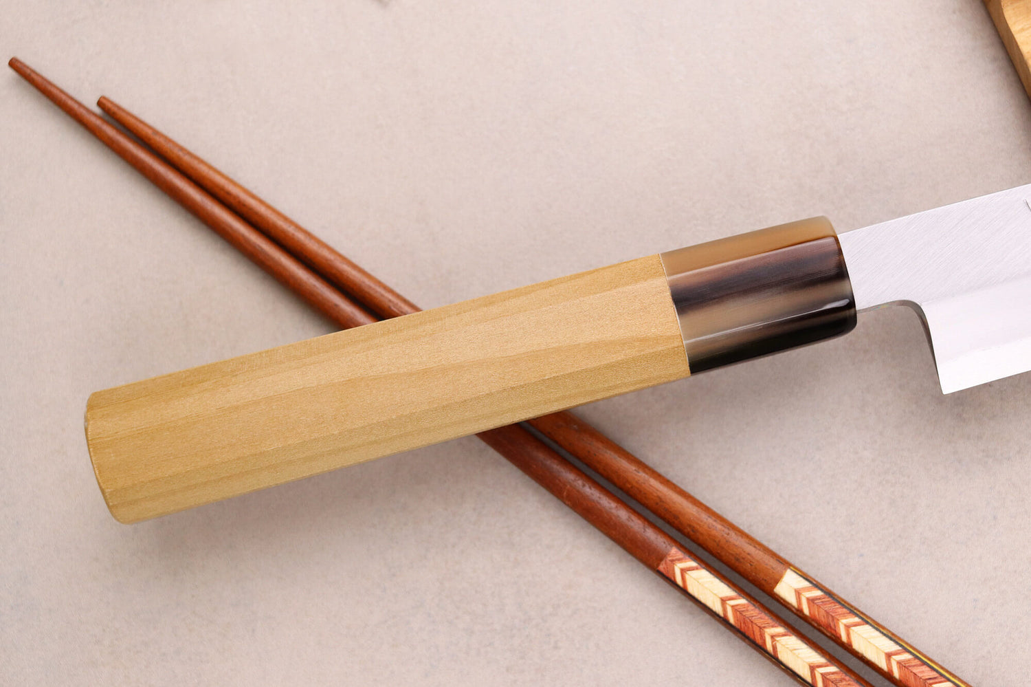 Couteau sakimaru takohiki 27cm japonais artisanal Yoshihiro Hongasumi White 2 steel