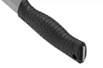 Couteau Böker Bronco 121504 lame en acier 11,3cm manche en TPE noir + étui en cuir avec allume-feu