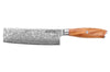 Couteau nakiri 17cm Wusaki Fujiko 10CR damas