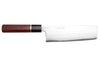 Couteau nakiri 16,5cm japonais artisanal Toshihiro Wakui Shirogami 2 San Maï poli