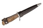 Couteau Böker Trench Knife 121918 lame en acier carbone 14,4cm manche en noyer + étui en cuir