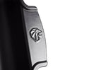 Plat four rectangle Peugeot Appolia en céramique noire satinée 22x13x5,1cm