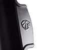 Plat four carré Peugeot Appolia en céramique noire satinée 21x17,5x6cm