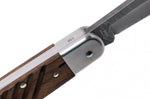 Couteau pliant Böker 98K Damas 110715DAM manche en bois de noyer 11cm