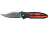 Couteau pliant Böker Kalashnikov Bayonet Damas 11KAL48DAM manche en alu et ironwood noir/bois 13cm