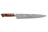 Couteau sujihiki japonais Takeshi Saji R2 Damas Mosaïque 27cm