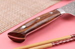 Couteau sujihiki japonais Takeshi Saji R2 Damas Mosaïque 27cm