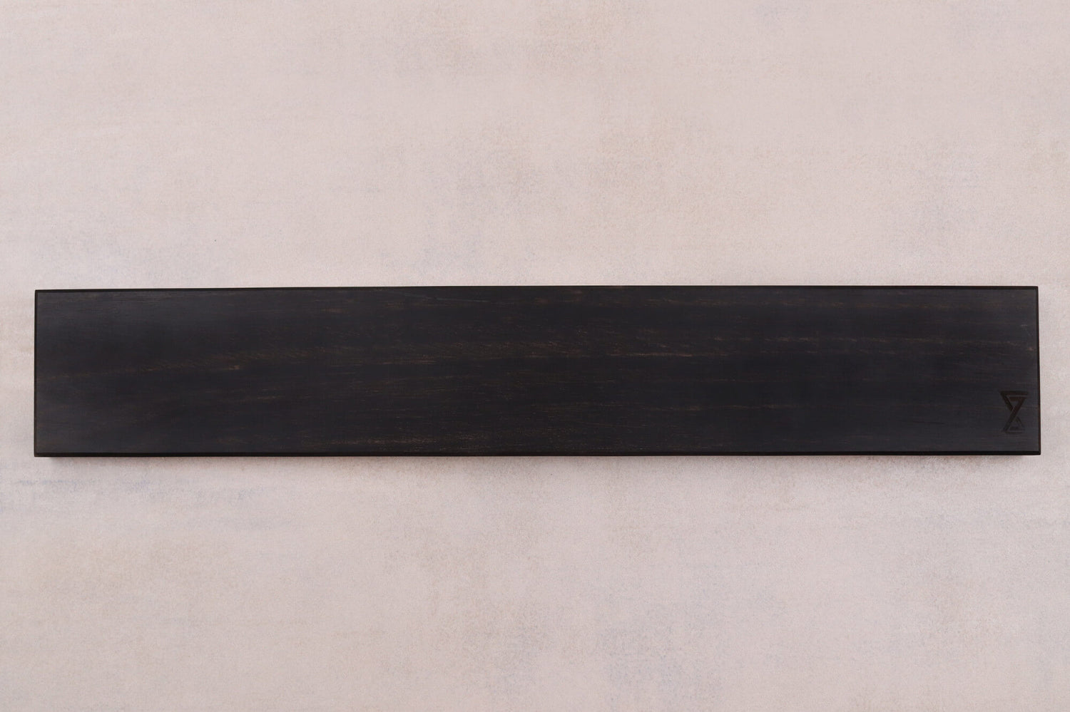 Barre aimantée artisanale Essences Creations en ébène du Gabon 45cm 6 places - N°1