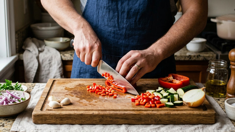 Comment découper des légumes sans se couper ?